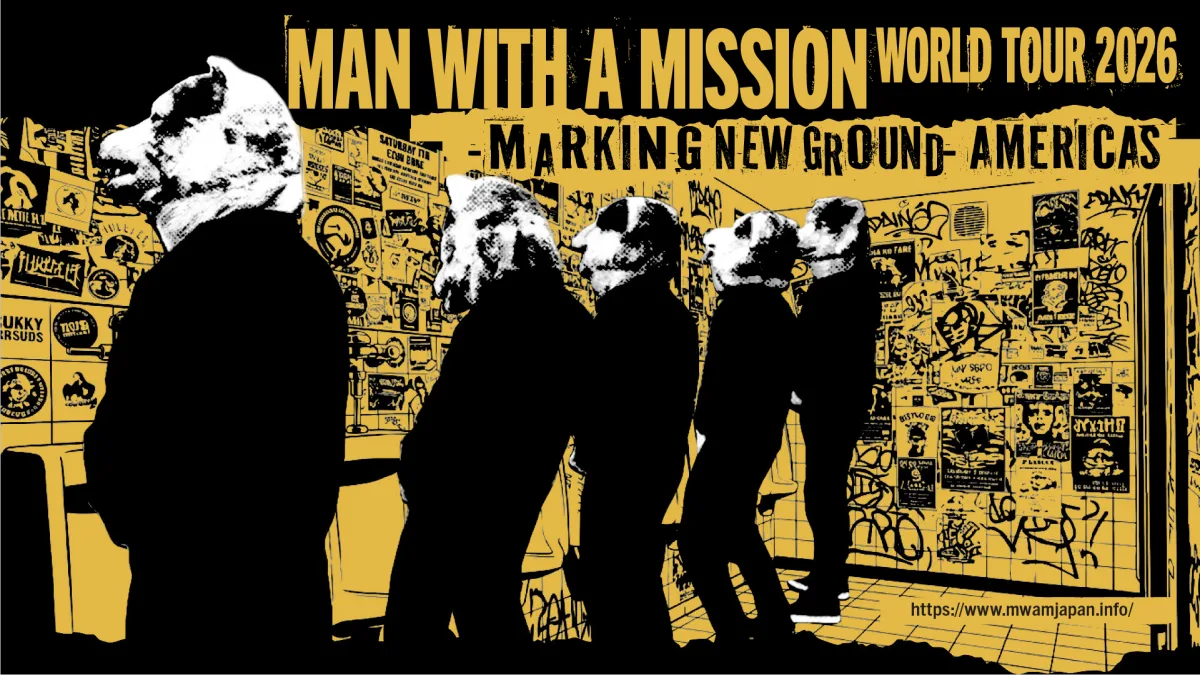 MAN WITH A MISSION llega a Chile: la banda japonesa detrás de openings de Demon Slayer y My Hero Academia se presentará en Santiago