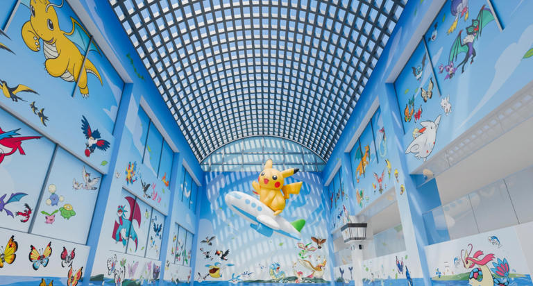 El primer aeropuerto Pokémon del mundo abrirá en Japón en julio de 2026