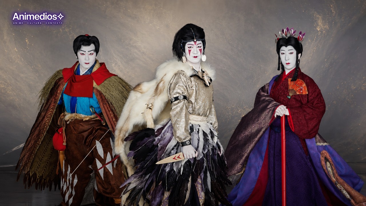 La princesa Mononoke revela nuevas imágenes de su adaptación kabuki en Japón